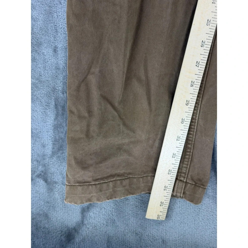 Banana‎ Republic Mens Slim Fit Cargo Pants Brown 36x36 558032-01 Cotton Utility